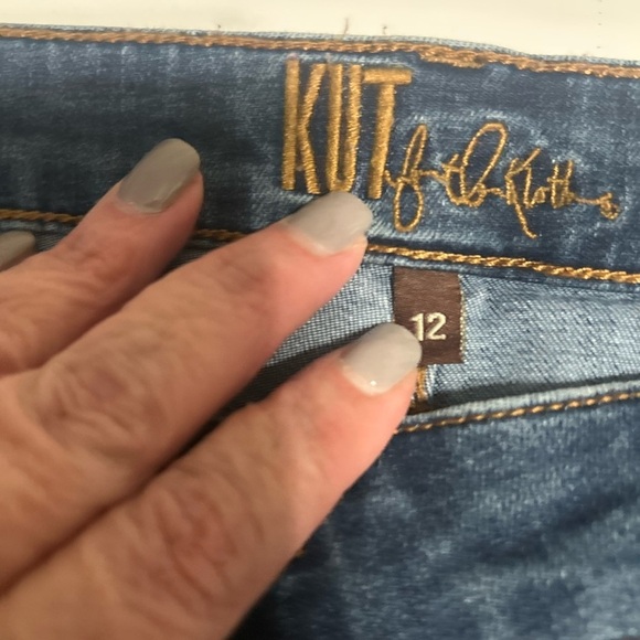 Kut from the Kloth Blue Boot Cut Jeans Classic Style - Picture 2 of 8